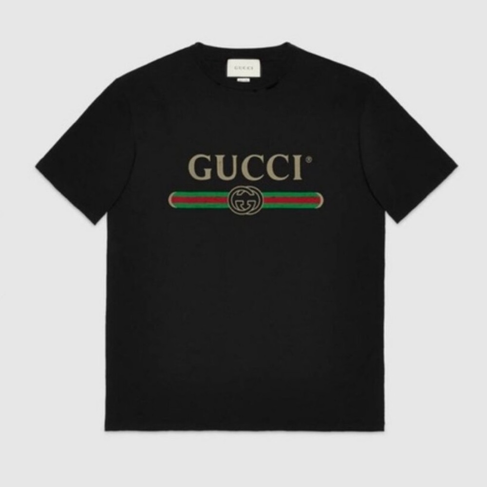 Gucci Oversized T-Shirt with Logo